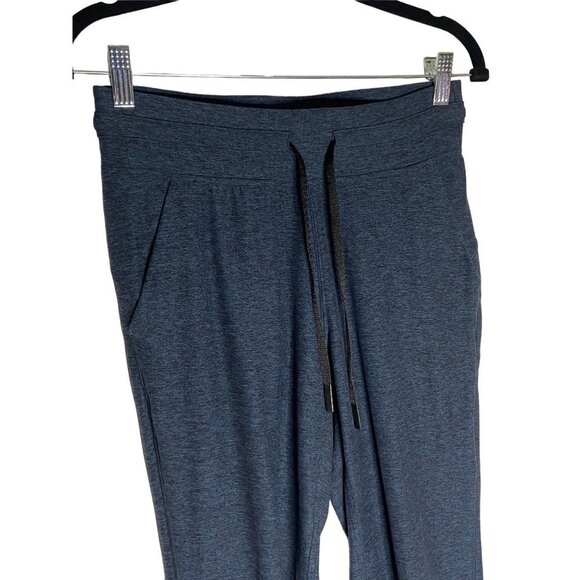 Lululemon Ready to Rulu Jogger Crop Heathered True Navy / Black-sz 6 - Picture 11 of 14